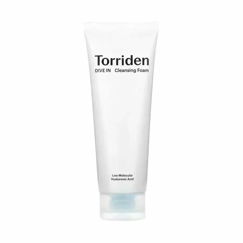 [Self-operated] South Korea TORRIDEN DIVE-IN small molecule hyaluronic acid facial cleanser 150ml weak acid cleansing mild skin moisturizing dissolving recommended for sensitive skin