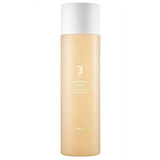 [Self-operated] South Korea NUMBUZIN No.3 Radiance Miracle Yeast Essence Water 200ml Filling Light Toner Hydrating Moisturizing Gloss Brightening Improve Dullness