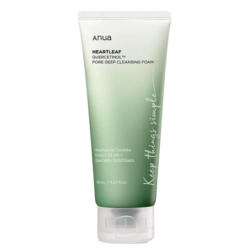 [Self-operated] South Korea ANUA Anyu An Houttuynia Succinic Acid Moisturizing Gentle Cleanser 150ml Hydrating Oil Control Acne Soothing