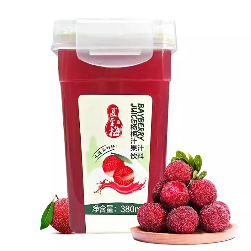 [Self-operated] Chinese summer solstice plum bayberry juice drink 380ml pregnant women bayberry juice net celebrity drink