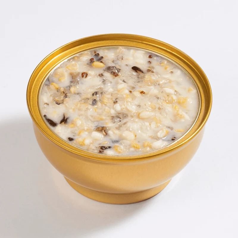 【Self-operated】China Twelve Summer Bird's Nest Porridge Thick Coconut Milk Oatmeal Flavor 252g*6 bowls Ready-to-eat No-cooking Breakfast Meal Replacement Porridge