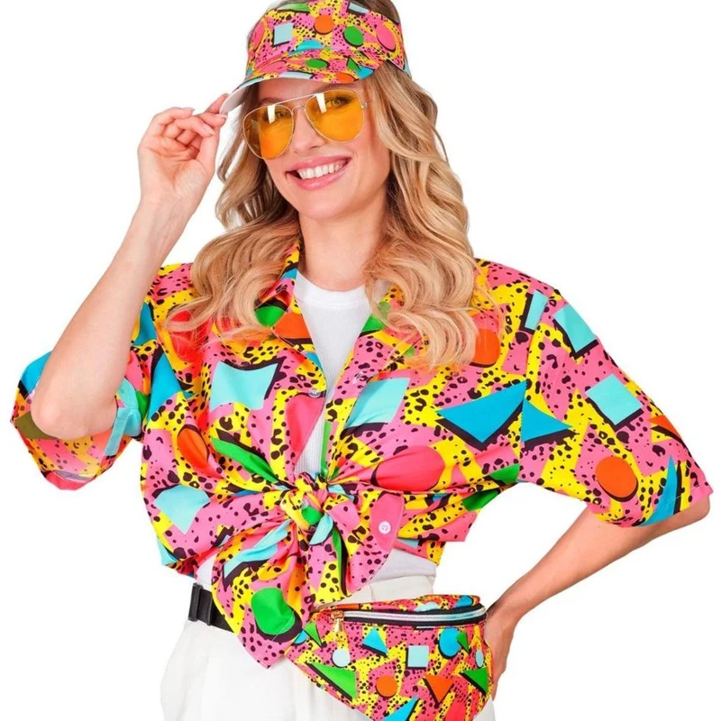 80er Jahre Hemd Funky