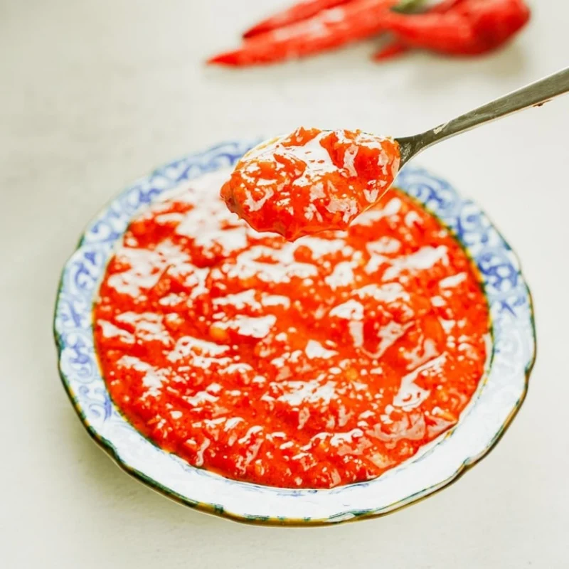 [Self-operated] China Tiger Bang Tiger Skin Garlic Chili Sauce Chili Sauce Bibimbap Sauce 4 Cans 200g Li Jiaqi Same Style Noodles Dining Artifact