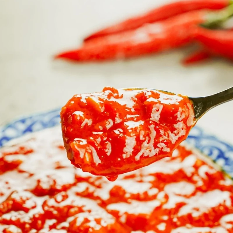 [Self-operated] China Tiger Bang Tiger Skin Garlic Chili Sauce Chili Sauce Bibimbap Sauce 4 Cans 200g Li Jiaqi Same Style Noodles Dining Artifact
