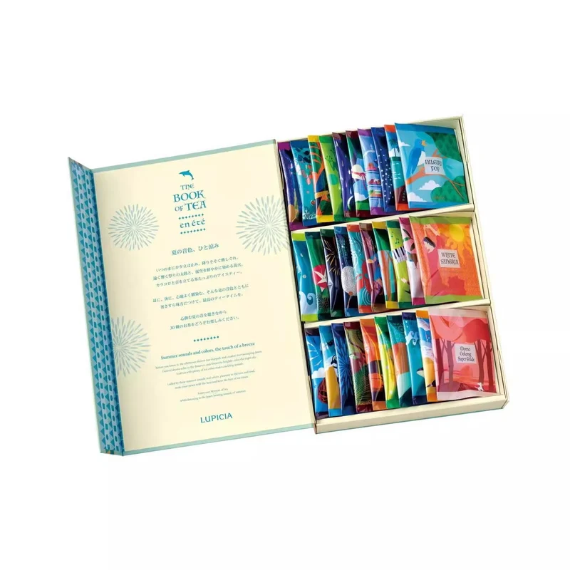 [Self-operated] Japanese Lupicia Green Tea Garden limited release summer theme tea book series gift box 30 bags of tea gifts souvenirs cold brew tea