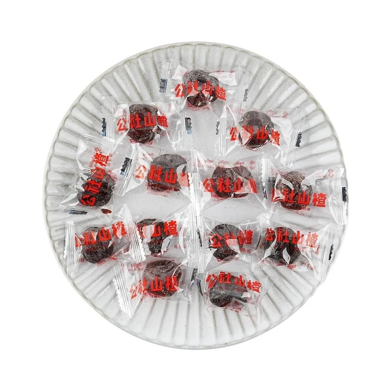 [Self-operated] China Commune Alliance Rock Sugar Hawthorn 110g No Additive Old Beijing Specialty Childhood Memories Snacks Children's Casual Snacks