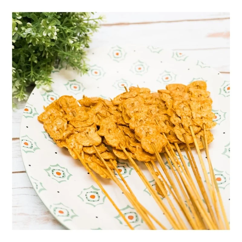 【Self-operated】Thai Ruyi Satay Fish Skewers 70g skewers Ruyi good taste nostalgic snacks Internet celebrity snacks leisure food