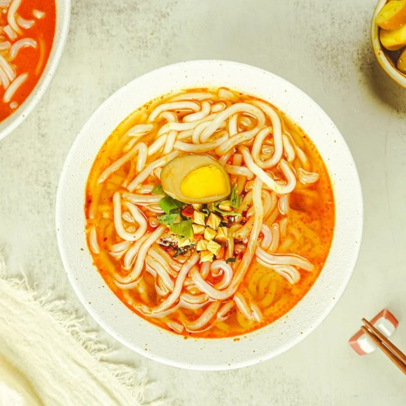 [Self-operated] China Tian Xiaohua Casserole Potato Powder Spicy Flavor 327g with seasoning packet Q-elastic smooth appetizer snack self-cooked late night fast food