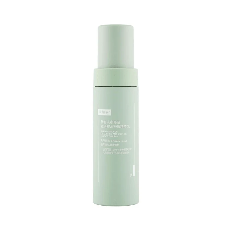 [Self-operated] China COMFY Kefumei Ginseng Saponin Zhiyan Oil Control Soothing Essence Milk 80ml OK Milk Refreshing Oil Control Soothing Sensitive Anti-oxidation Brightening