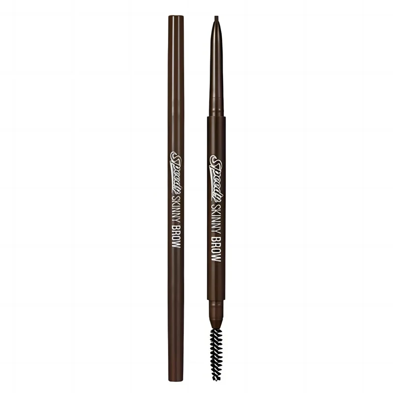 [Self-operated] South Korea CLUB CLIO PERIPERA Feilifeila Ultra-fine Natural Long-lasting Double-headed Automatic Eyebrow Pencil 0.05g #02 Dark Brown