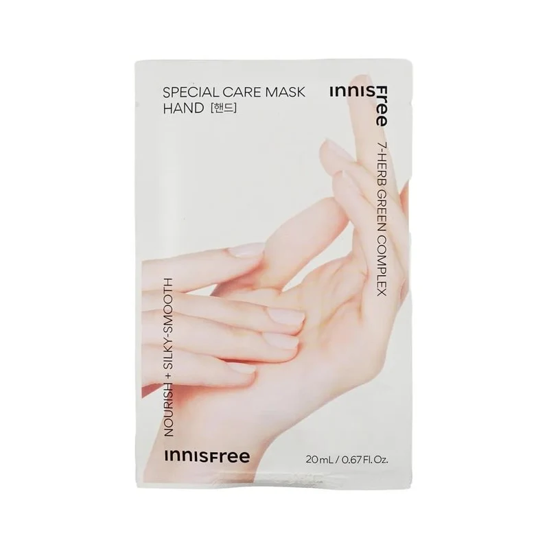 [Self-operated] Korean INNISFREE Innisfree Moisturizing Hand Mask 20ml 1 pair intensive nourishing whitening moisturizing fade fine lines