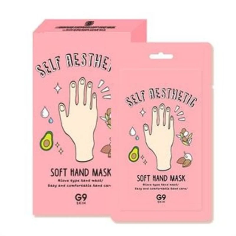 [Self-operated] South Korea G9SKIN Ginain self-made beauty hand mask 10 pieces/5 pairs of whitening, moisturizing, hydrating, whitening and hand care