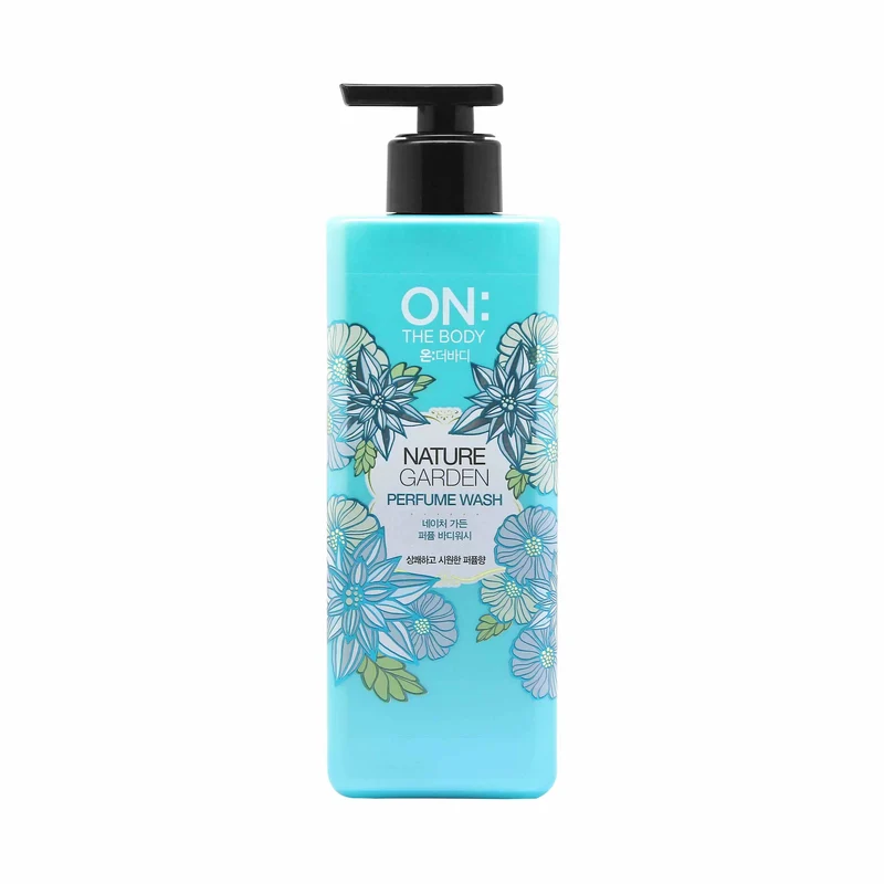 [Self-operated] Korean LG ON Sweet Love Perfume Shower Gel 500g Blue Pastoral Fresh Perfume Clean, Moisturizing and Refreshing