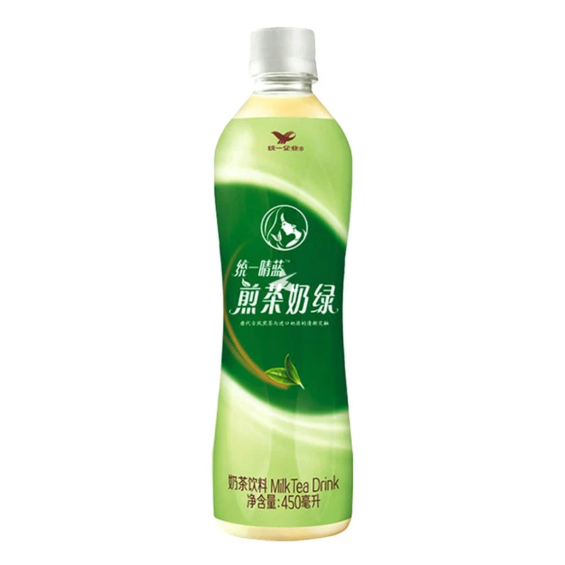 [Self-operated] Taiwan UNIF Assam Milk Tea Sencha Milk Green Flavor 450ml