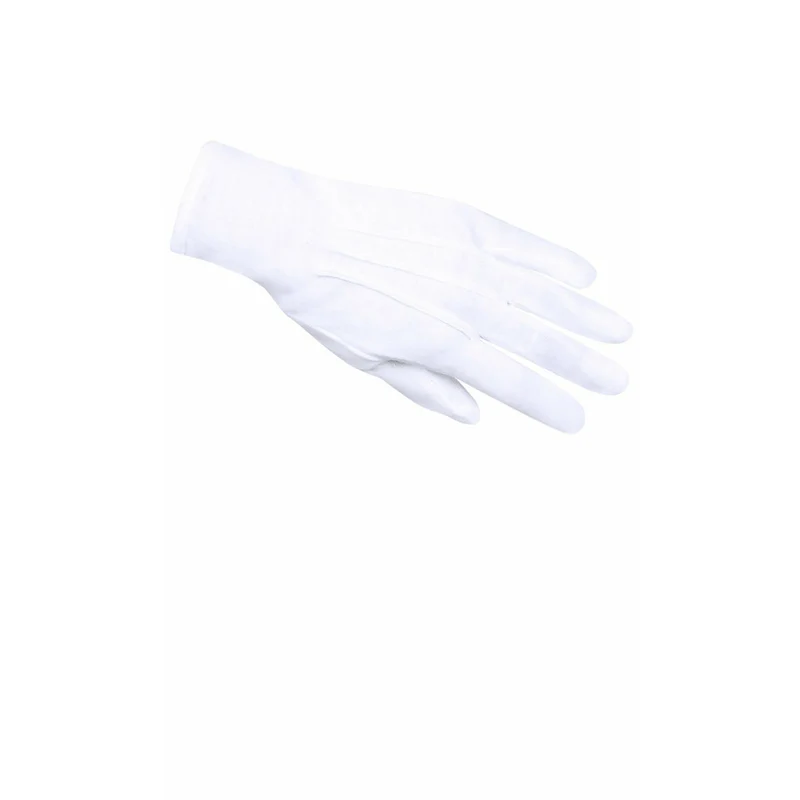 Weiße kurze Handschuhe