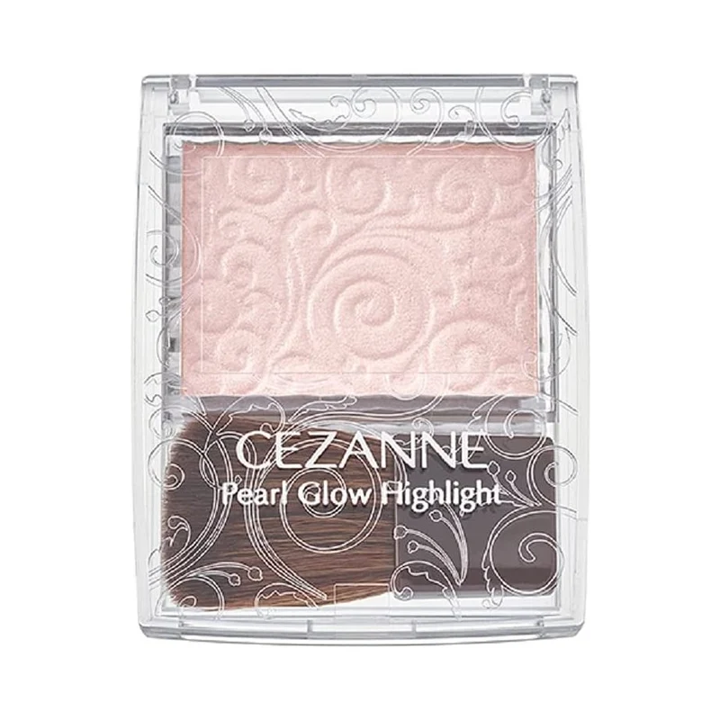 [Self-operated] Japanese CEZANNE Pearl Highlighting Powder #04 Shell Powder Sparkling Long-lasting Mousse Texture Does Not Show Pores Contours Three-dimensional Brightening