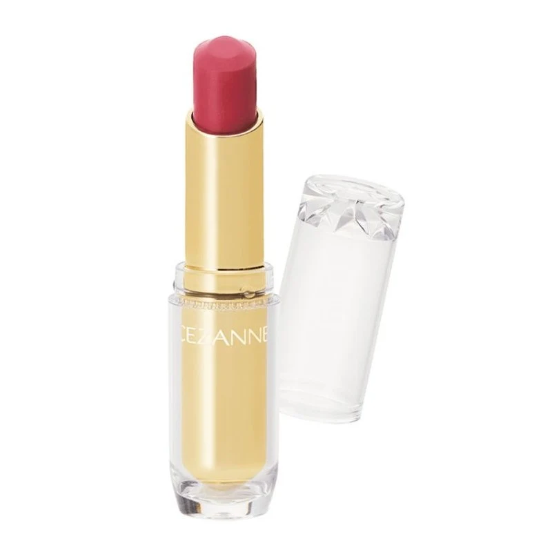 [Self-operated] Japanese CEZANNE Highly Moisturizing Glossy Lipstick 201 Coral Pink Long-lasting Waterproof and Non-Fading