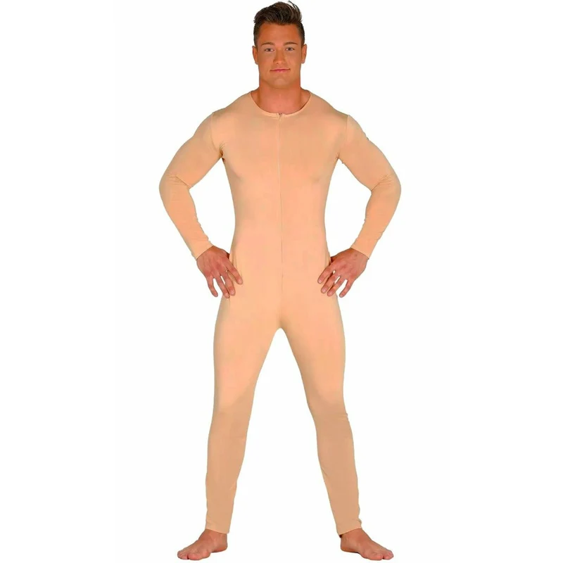 Ganzkörper Body Basic beige für Herren