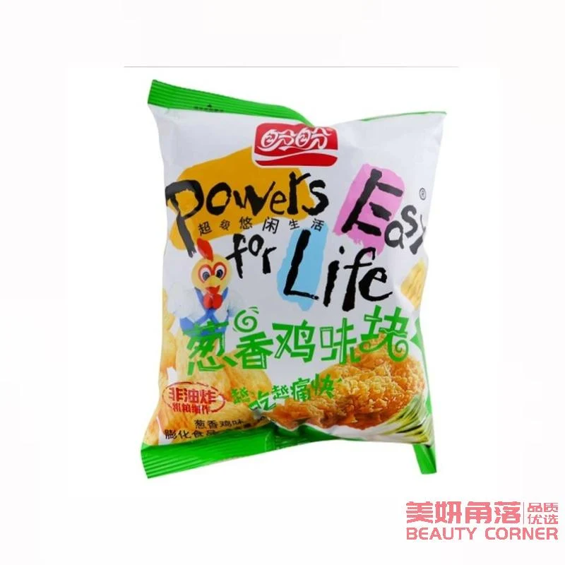 [Self-operated] China PANPAN Panpan Scallion Flavored Chicken Nuggets Scallion Flavored Chicken Nuggets 105g Non-fried puffed food