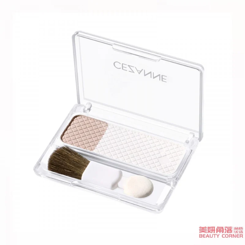 [Self-operated] Japanese CEZANNE two-color high-gloss nose shadow powder combination 1 plate, shadow all-in-one plate, fairy silhouette