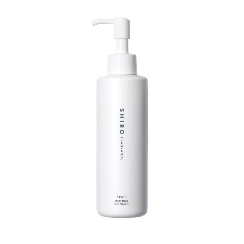 [Self-operated] Japanese SHIRO new version of Hokkaido Moisturizing Body Lotion 195g savon soap fragrance. The ingredients and effects are fully upgraded. Natural extraction.