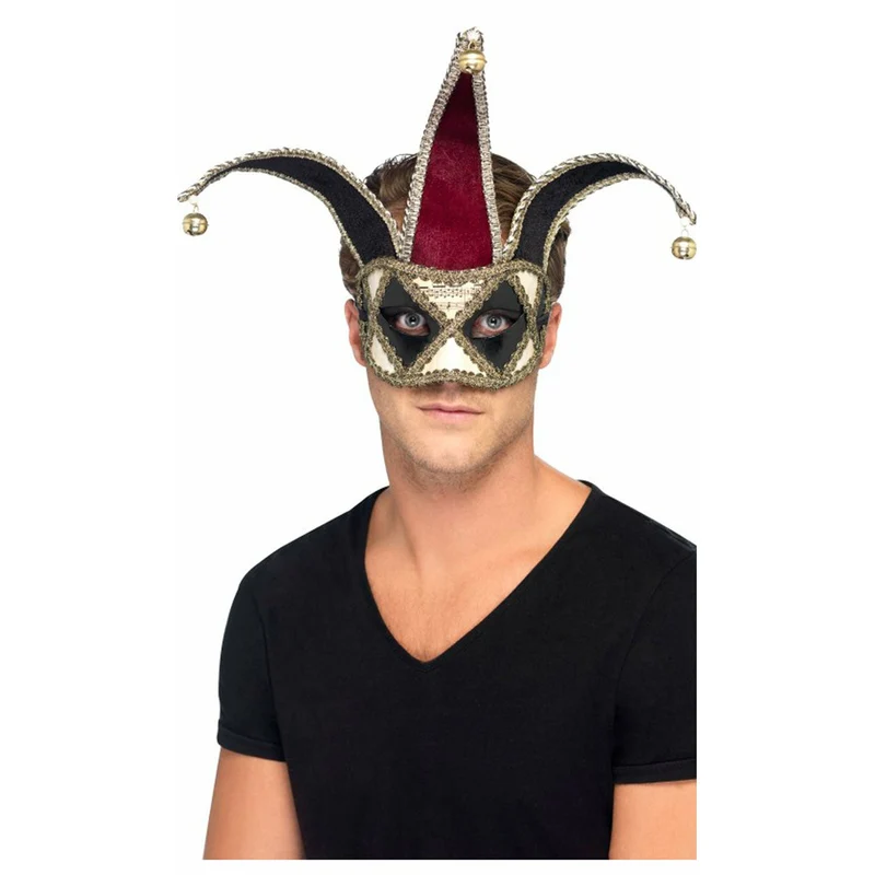 Venezianische Maske Harlekin Gotik
