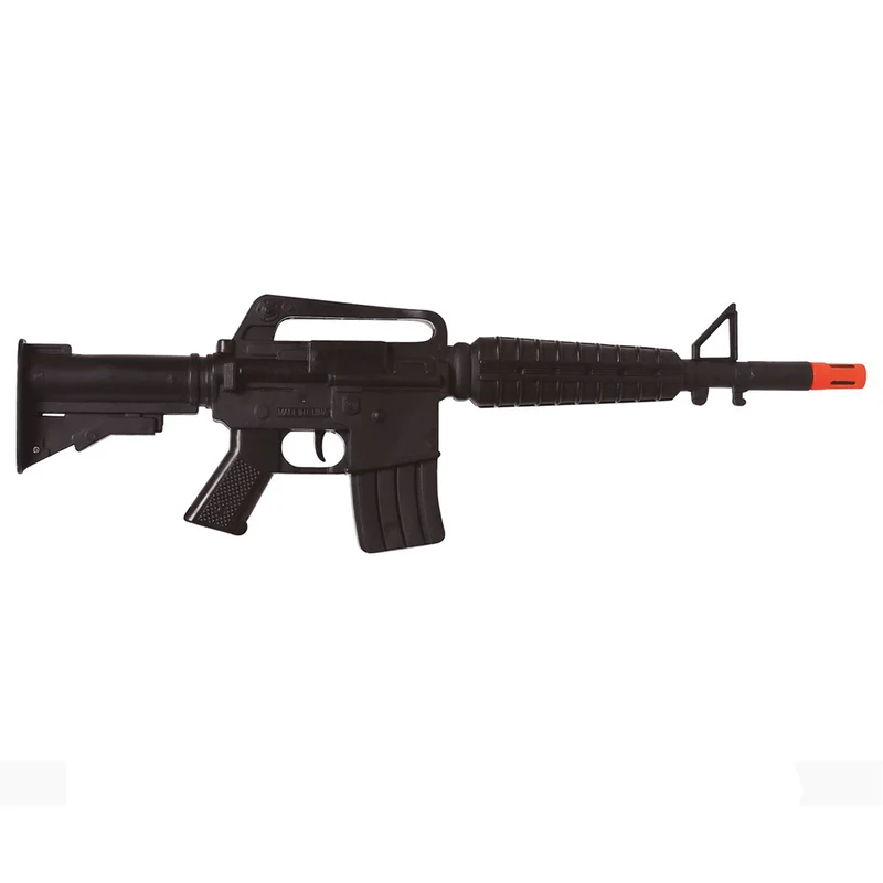 Schwarze Maschinenpistole