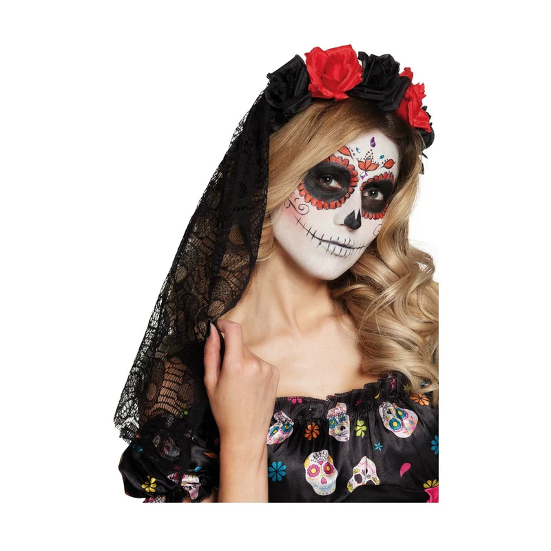 Haarreif Catrina Rosen mit Schleier