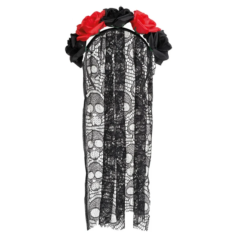 Haarreif Catrina Rosen mit Schleier