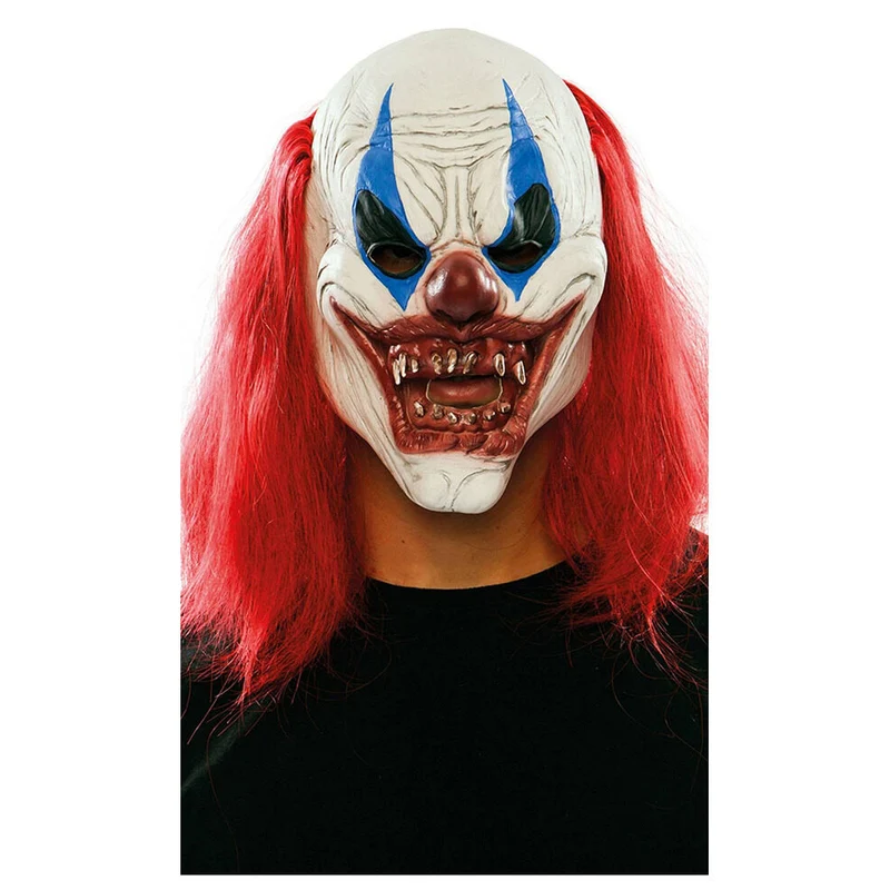 Satanische Clown Maske aus Latex