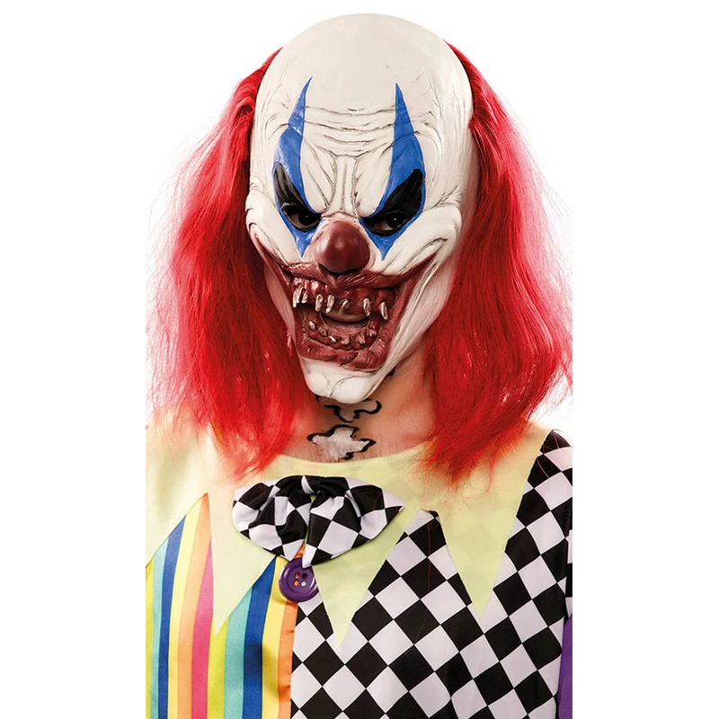 Satanische Clown Maske aus Latex