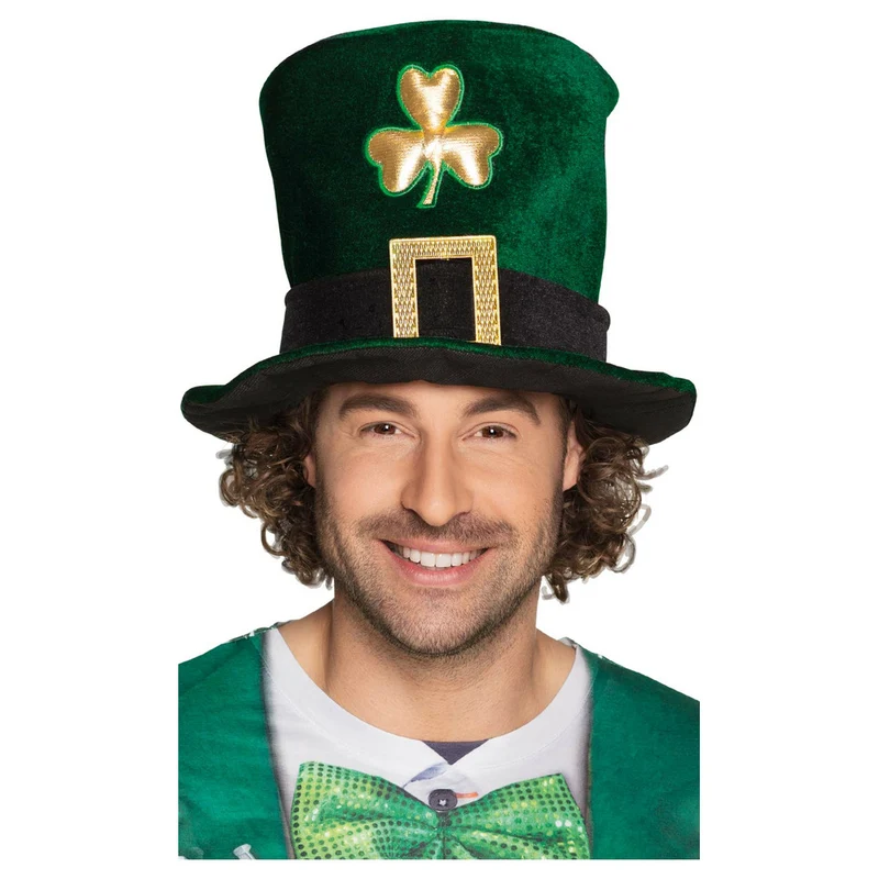 Saint Patrick Zylinderhut grün