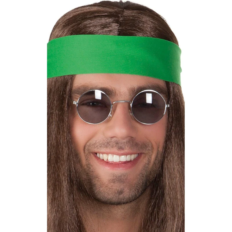 Runde Brille Schwarz