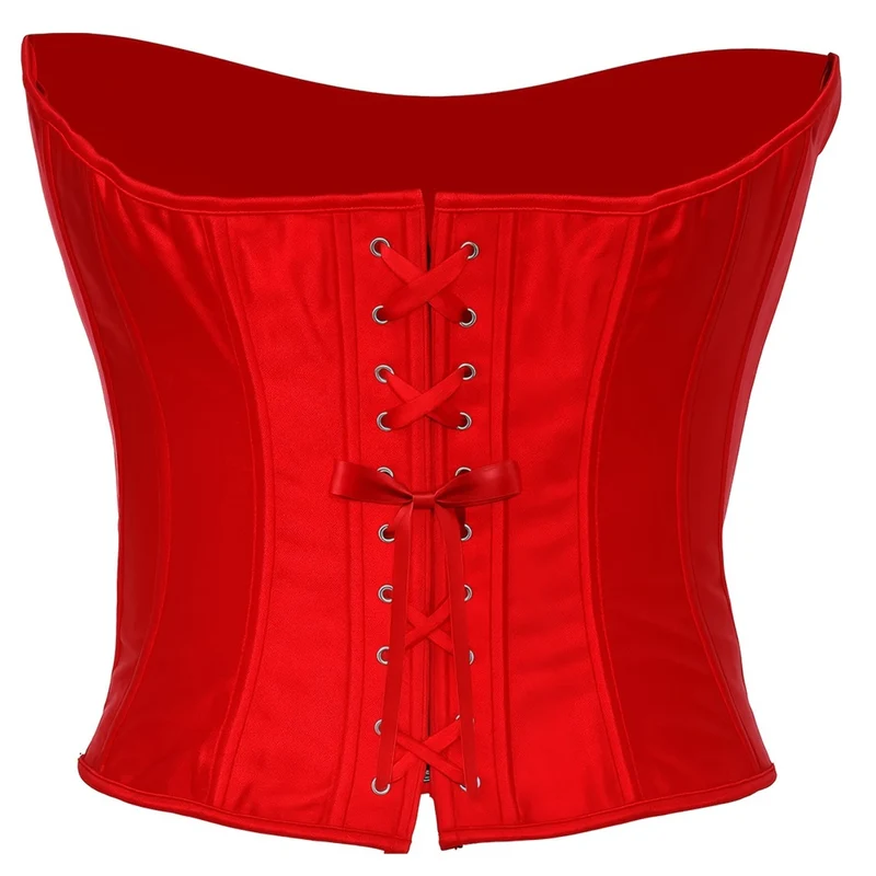 Rotes Herz-Korsett