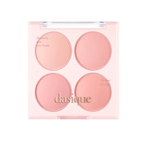 [Self-operated] DASIQUE Korean Ice Cream Series Four-Color Blush #07 Candy Berry (Peach) 10.4g Multi-color Face Contouring