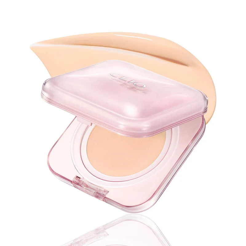 [Self-operated] Korean CLUB CLIO Pink Milk Jelly Cushion #21N Ivory 15g Crystal Clear Concealing Cushion Essence Foundation Cream Concealing Long-lasting Makeup