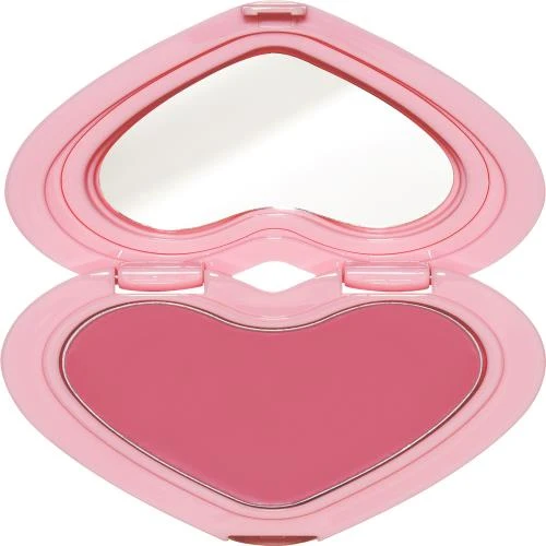 [Self-operated] Korean AOU Heart-Shaped Cream Blush #03 CherryBlossom Cheeks 2.3g (Lipstick & Blush, can be used on both lips and cheeks to contour and enhance complexion)