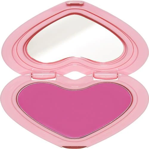 [Self-operated] Korean AOU Heart-Shaped Cream Blush #02 Pinky Cheeks 2.3g (Lipstick & Blush, can be used on both lips and cheeks to contour and enhance complexion)