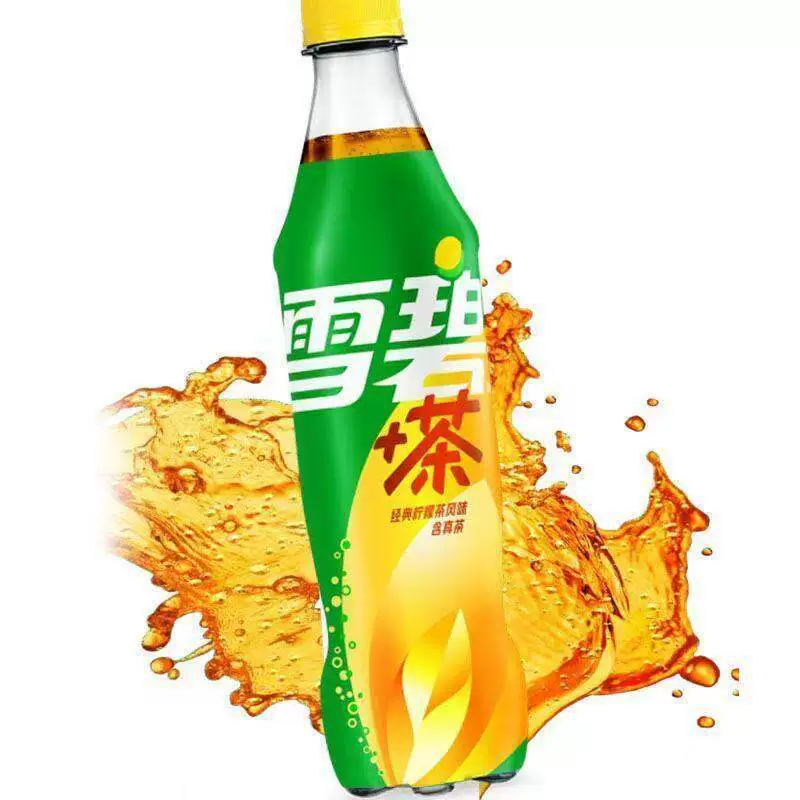 [Self-operated] Coca-Cola Sprite (China Mainland Version) Classic Lemon Tea Flavored Soda 500ml - Summer Carbonated Beverage