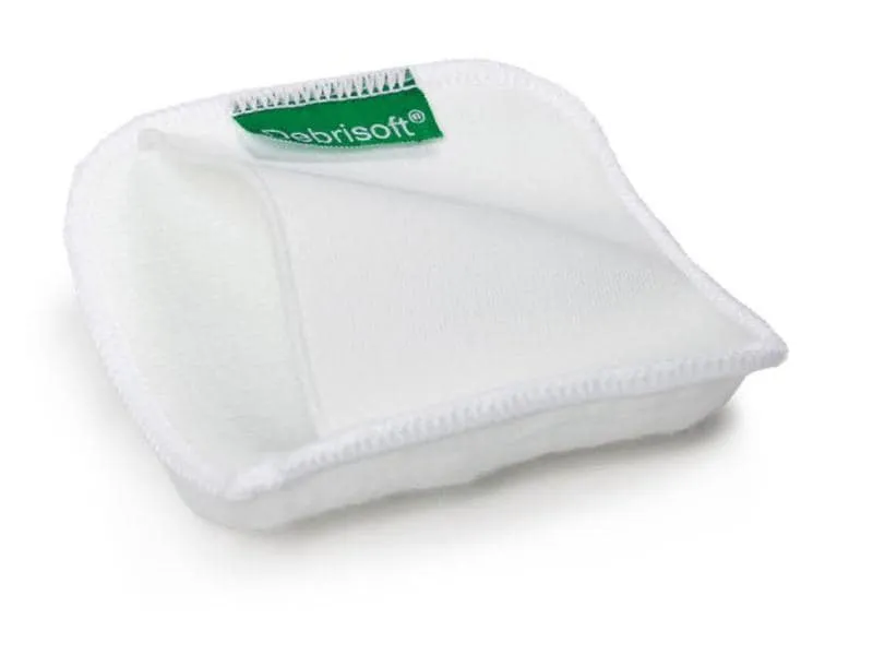 Lohmann Rauscher L&R Debrisoft Pad, Wundreinigungspad, 10 x 10 cm, 5 Stück