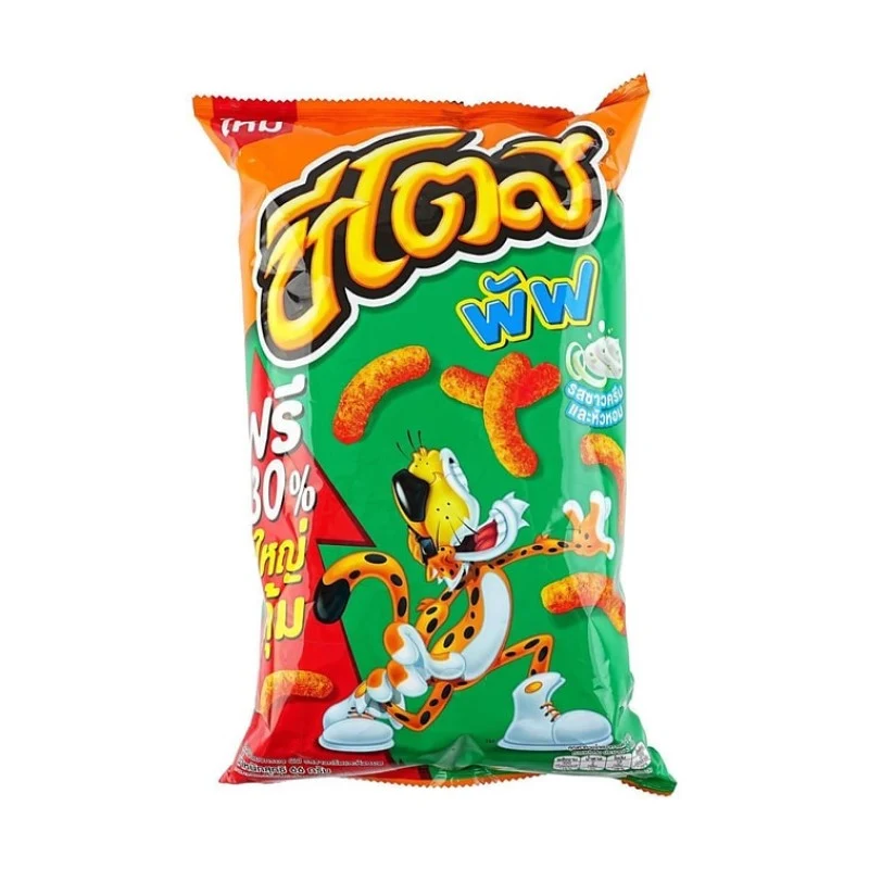 [Self-operated] Cheetos Corn Chips (Thai Version) Sour Cream & Onion Flavor, 66g (Snack)