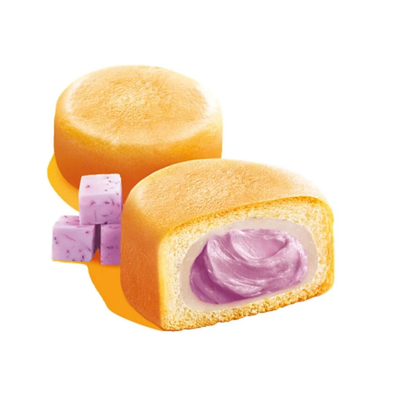 [Self-operated] China Daliyuan Glutinous Rice Bread Taro Flavor 368g Sandwich Mini Bread Nutritious Breakfast Filling Snack