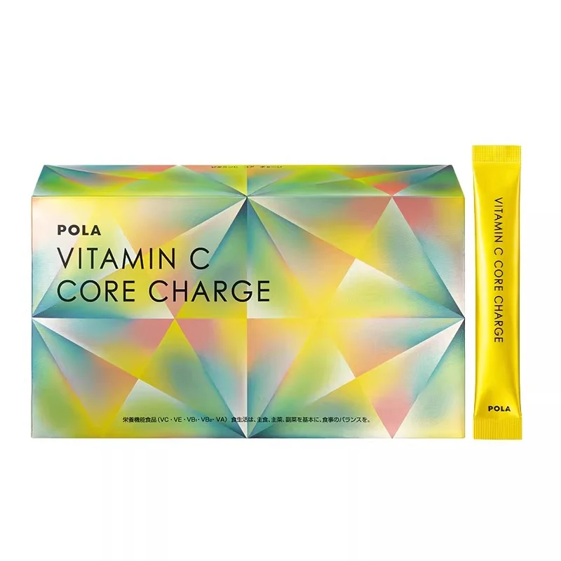 [Self-operated] POLA Core Charge New Version Revitalizing Vitamin C Powder (90 packets, 3-month supply) - Oral Vitamin C for Brightening, Whitening, and Boosting Immunity
