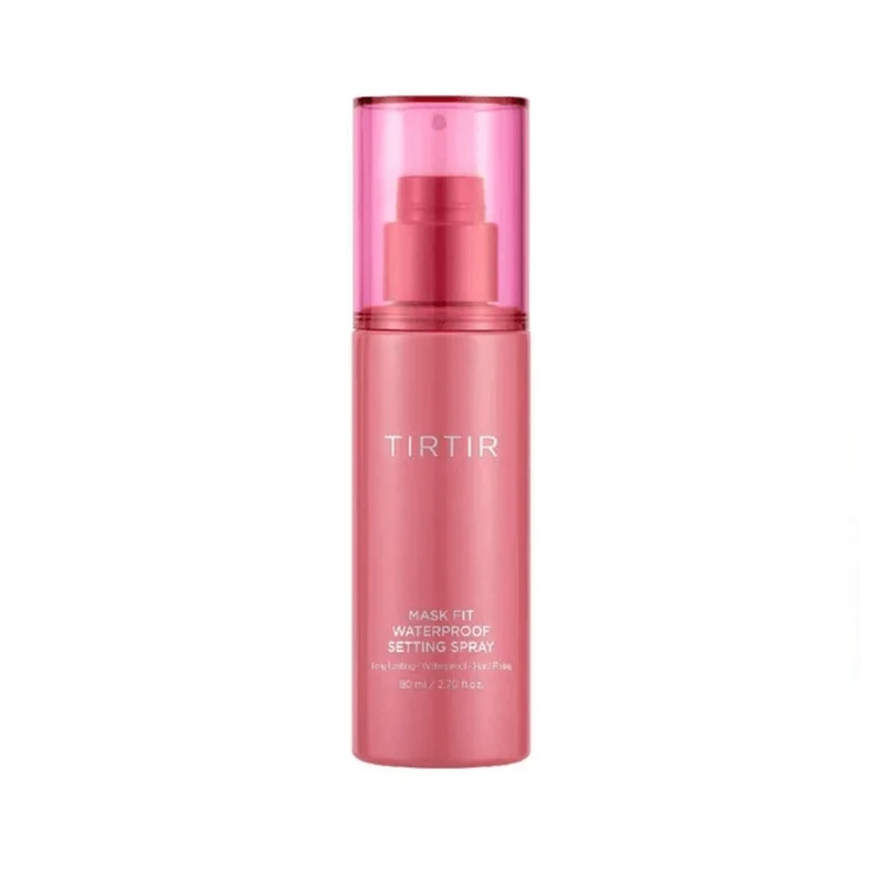 [Self-operated] TIRTIR Mask Fit Waterproof Setting Spray 80ml (Korea) - Waterproof, Sweatproof, 24-hour makeup lock