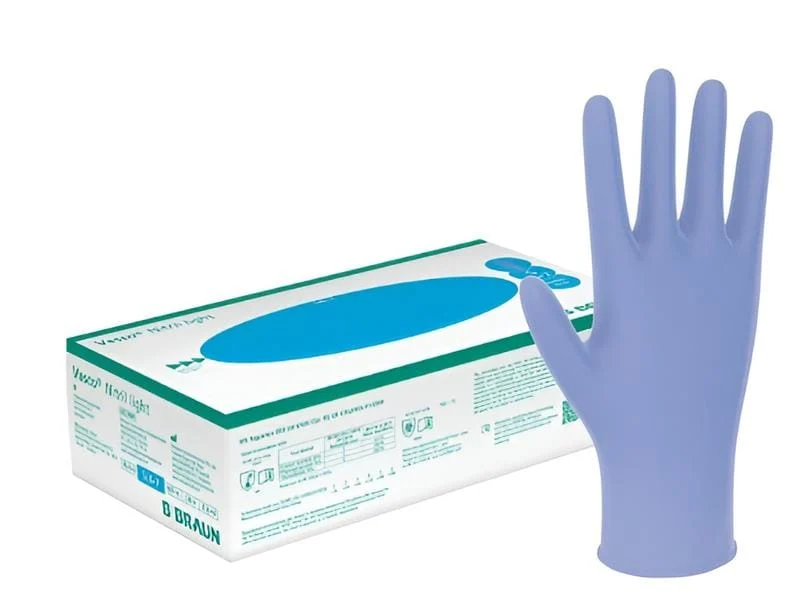 B. Braun Einweghandschuh Vasco Nitril light, Grösse S, 100 Stück
