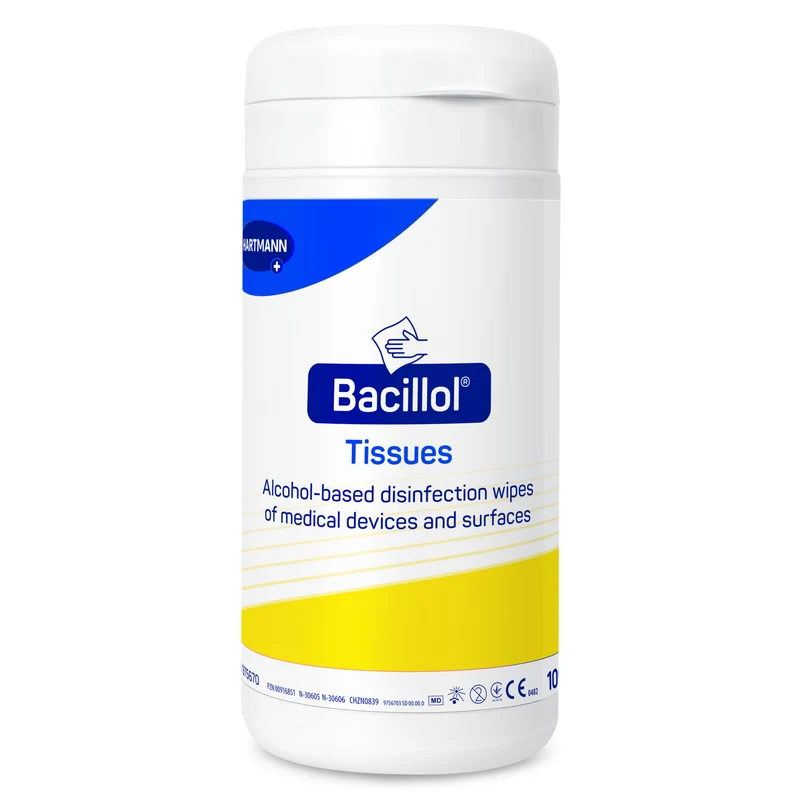 Bacillol Desinfektionstücher, Dose à 100 Tücher