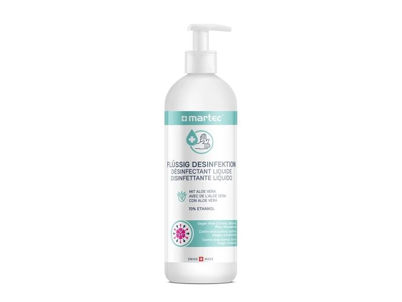 Martec Desinfektionsmittel für die Hände mit Aloe Vera, 500 ml