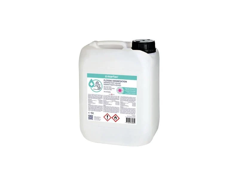 Martec Desinfektionsmittel für die Hände mit Aloe Vera, 5 Liter