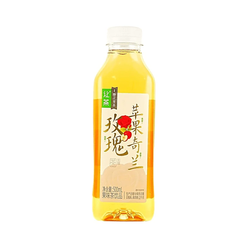 [Self-operated] China Rangcha Sugar-Free Rose Apple Qilan Tea 500ml 0 Sugar 0 Fat 0 Calories Refreshing Drink