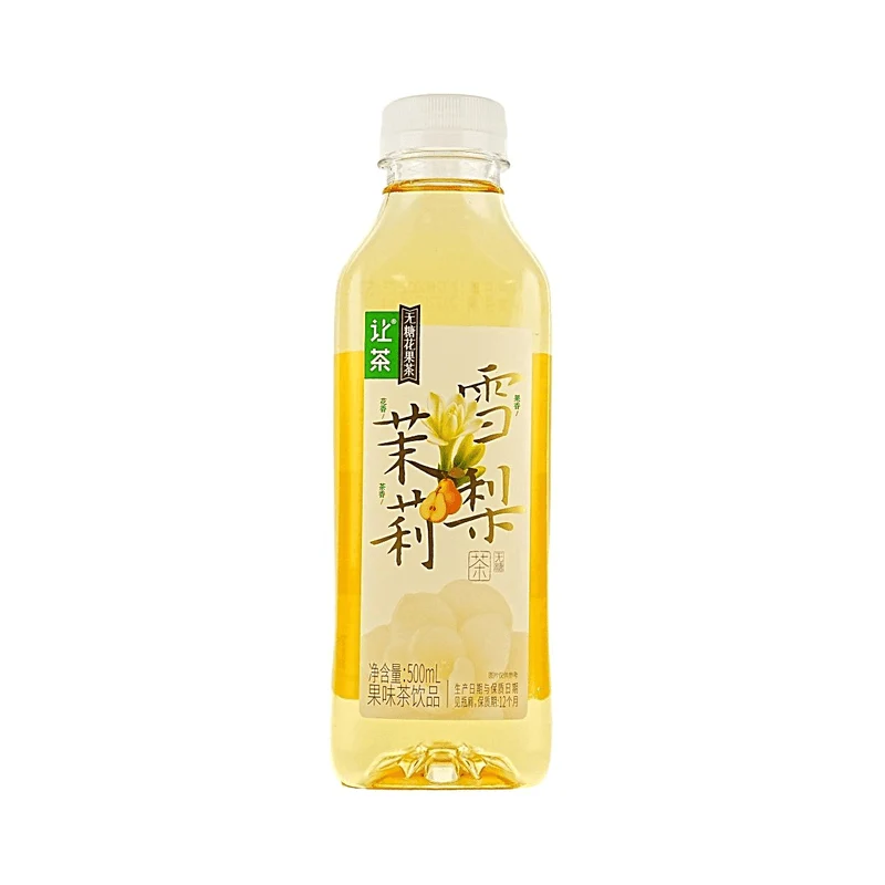[Self-operated] China Rangcha Sugar-Free Jasmine Pear Tea 500ml 0 Sugar 0 Fat 0 Calories Refreshing Drink